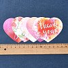 Coated Paper Thank You Greeting Card DIY-FS0007-76A-4