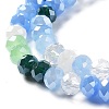 Glass Beads Strands EGLA-A034-M8mm-09-4