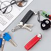 2 Sets 2 Colors PU Leather Keychain KEYC-GF0001-06B-6