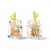 Imitation Drink Resin Pendants LS-X-CRES-S359-32M-4
