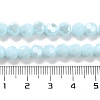 Opaque Glass Beads Stands X-EGLA-A035-P6mm-B10-4