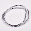 Electroplate Non-magnetic Synthetic Hematite Beads Strands LS-G-J162-C-05-2