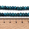 Natural Map Stone/Picasso Stone/Picasso Jasper Beads Strands G-A280-A13-01-5