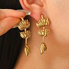 304 Stainless Steel Stud Earrings LS-EJEW-R021-07G-03-1