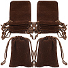 Velvet Jewelry Drawstring Gift Bags ABAG-BBC0001-10A-03-1