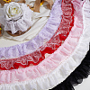 10 Yards Polyester Lace Ribbon OCOR-GF0006-25B-6
