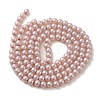 Baking Painted Pearlized Glass Pearl Round Bead Strands X-HY-Q003-6mm-47-01-4