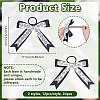 24Pcs 12 Style Polyester Hair Ties OHAR-PH00011-2