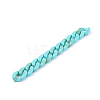 Handmade Acrylic Curb Chains/Twisted Chains X-AJEW-JB00530-02-2