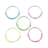 5Pcs 5 Colors Eco-Friendly Korean Waxed Polyester Cord AJEW-JB01200-02-1