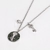 925 Sterling Silver Pendant Necklaces SWAR-BB34213-6
