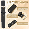 PU Imitation Leather Buckles BUTT-WH0027-46P-02-4