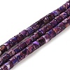 Synthetic Regalite/Imperial Jasper/Sea Sediment Jasper Beads Strands G-F765-E01-01-1
