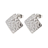 304 Stainless Steel Stud Earring Finding STAS-Z091-02P-01-1