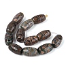 Tibetan Style dZi Beads TDZI-N001-018-3