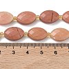 Natural Rouge Jade Beads Strands G-A295-A10-01-5