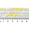 Glass Beads Strands EGLA-A034-M4mm-45-3