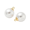 Plastic Imitation Pearl Beads Pendants STAS-Z009-02F-G-2