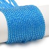 Glass Beads Strands EGLA-E057-02B-21-1