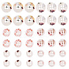 45Pcs 3 Style 4-Holes Shell Buttons BUTT-TA0001-27-2