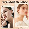 DIY Blank Dome 304 Stainless Steel Dangle Earrings Making Kit DIY-SC0024-39-5