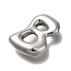 304 Stainless Steel Pendants STAS-S166-02P-02-2