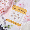 12pcs Clear Cubic Zirconia Charms KK-BBC0013-85-6