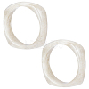 2Pcs Imitation Marble Acrylic Bangle for Women BJEW-UN0001-69B-1