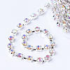 Iron Rhinestone Strass Chains CHC-T002-SS10-02S-1-2