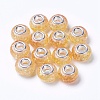 Two Tone Resin European Beads RPDL-K002-C07-2