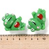 Cartoon Cute Resin 3D Frog Figurines RESI-Z024-01B-3