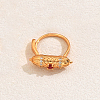 Elegant Vintage Column Brass Pave Cubic Zirconia Rings for Women CE7932-3-1