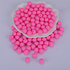 Round Silicone Focal Beads SI-JX0046A-89-1