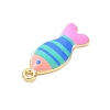 Printed Brass Pendants KK-CBA42CA-06G-09-2