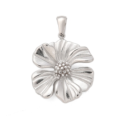 304 Stainless Steel Pendants STAS-Q349-01E-P-1