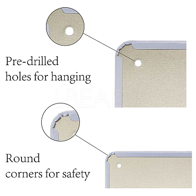 Vintage Metal Tin Sign AJEW-WH0157-081-1