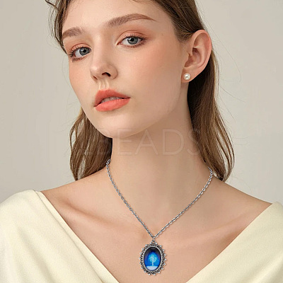 1Bag Alloy Pendant Cabochon Settings FIND-SC0023-79B-03-1