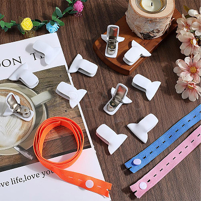 3Pcs 3 Colors Polyester Clothes Organizer Elastic Bands FIND-CN0001-68A-1