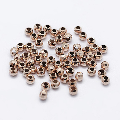 925 Sterling Silver Beads Spacer STER-K167-017B-RG-1