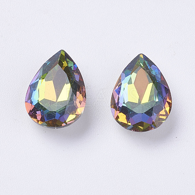 Imitation Austrian Crystal Glass Rhinestone RGLA-K011-18x25-001VM-1