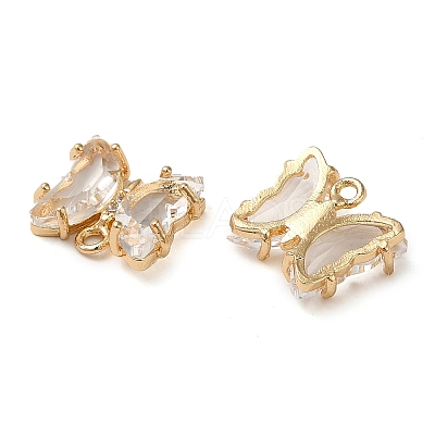 Brass with Glass Pendants FIND-Z020-02O-1