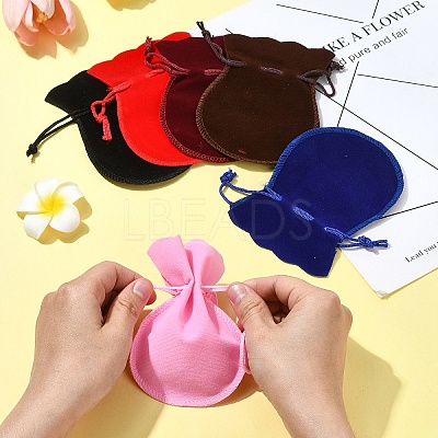 30Pcs 6 Colors Velvet Bags TP-FS0001-03A-1
