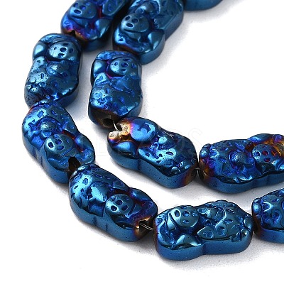 Electroplated Synthetic Non-magnetic Hematite Beads Strands G-F767-03A-1