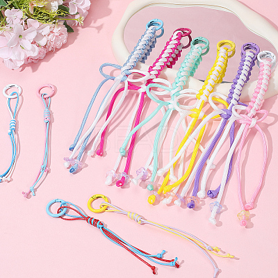 2Bags 2 Styles Korean Waxed Polyester Cord Pendant Decorations HJEW-SC0003-03-1