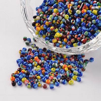 12/0 Opaque Colours Seep Glass Beads SEED-M008-M-1