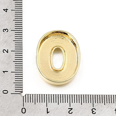 Brass Slide Charms KK-Z163-01G-O-1