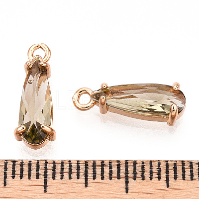 Faceted Glass Pendants X1-GLAA-T010-004B-1