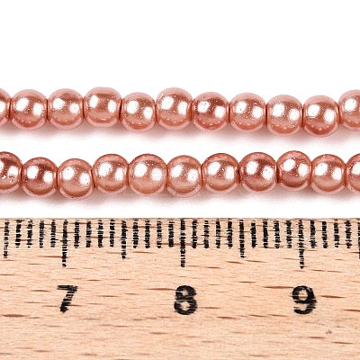 Baking Paint Glass Pearl Bead Strands X1-HY-Q003-3mm-50-A-1