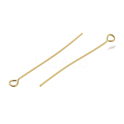 Brass Eye Pins KK-H502-02F-G-1