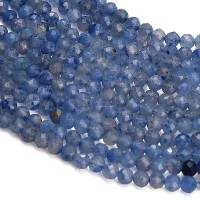 Natural Blue Aventurine Beads Strands GG-CBA9722-A06-3mm-1